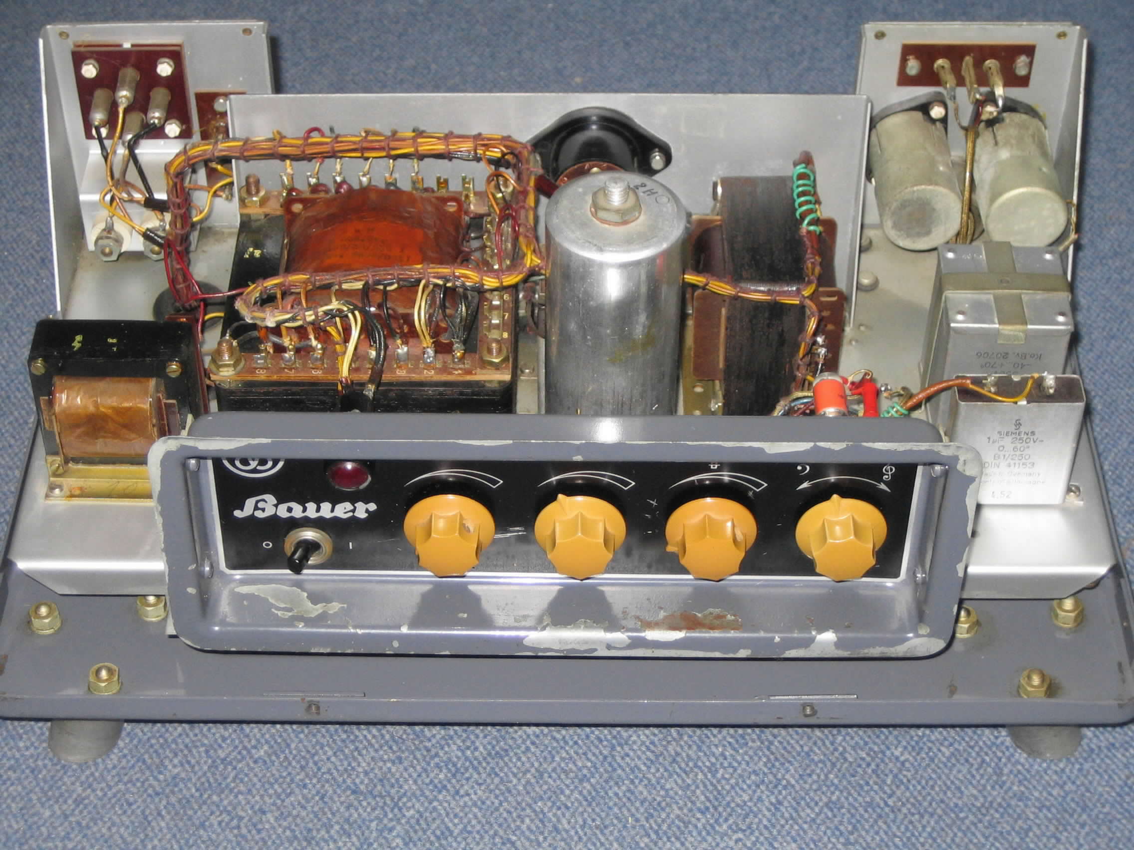 Bauer 16mm projector tube amp Klangfilm KL-L304 KL L-304 projektor rhrenverstrker